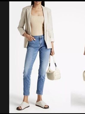 Frame Le Garcon Jeans in Bixby wash